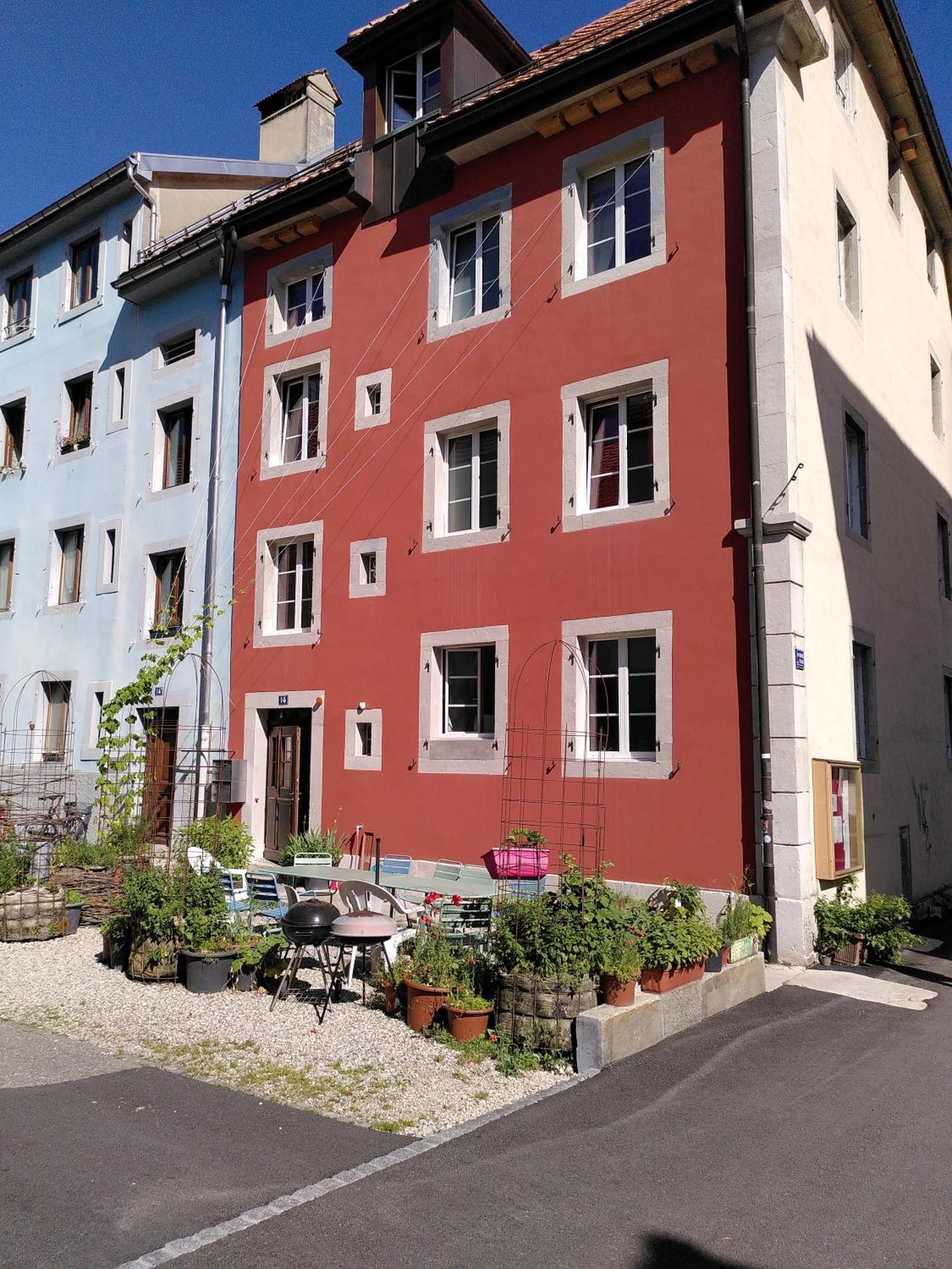 Maison La Coquille La Chaux De Fonds Exteriér fotografie